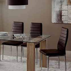 albatros milano juego 4 sillas comedor