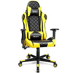 INTEY INTDJY01 Silla gaming cuero sintetico