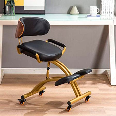 bherx pro silla ergonomica con respaldo en cuero